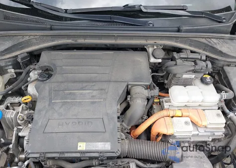 2018 Hyundai Ioniq Hybrid Limited из США, поврежденный, VIN KMHC85LC0JU091365